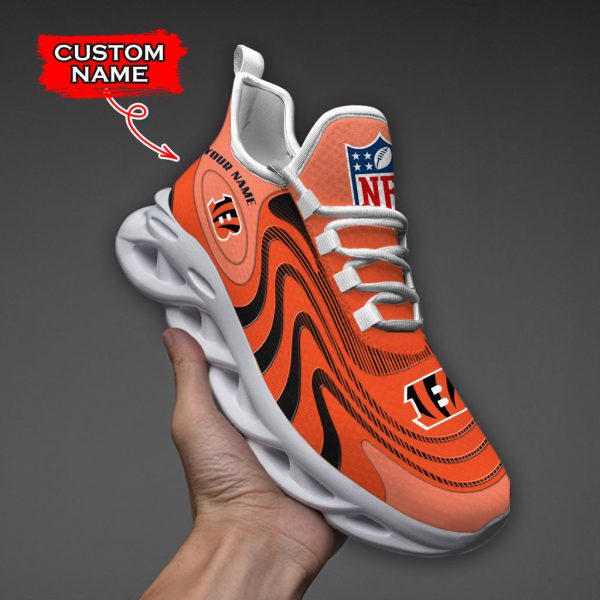 Cincinnati Bengals NFL Max Soul Shoes Sneakers For Men And Women