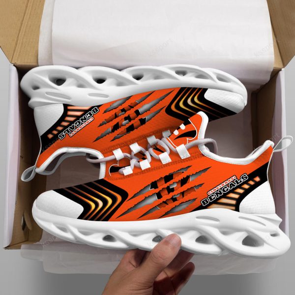 Cincinnati Bengals NFL Max Soul Shoes Sneakers For Men And Women