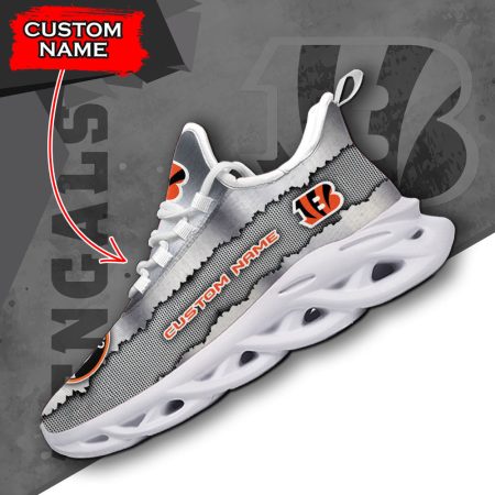 Cincinnati Bengals NFL Max Soul Shoes Sneakers For Men And Women