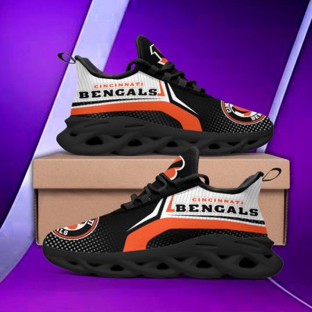 Cincinnati Bengals NFL Max Soul Shoes Sneakers For Men And Women