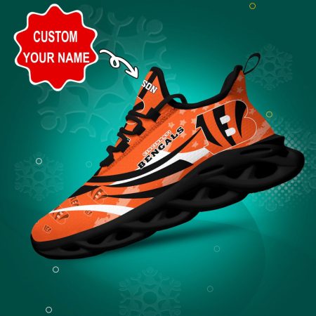 Cincinnati Bengals NFL Max Soul Shoes Sneakers For Men And Women