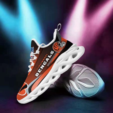 Cincinnati Bengals NFL Max Soul Shoes Sneakers For Men And Women