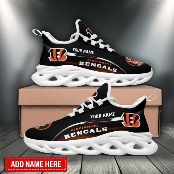 Cincinnati Bengals NFL Max Soul Shoes Sneakers For Men And Women