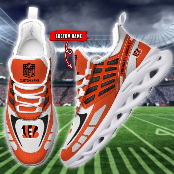 Cincinnati Bengals NFL Max Soul Shoes Sneakers For Men And Women