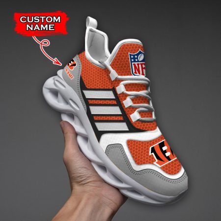 Cincinnati Bengals NFL Max Soul Shoes Sneakers For Men And Women
