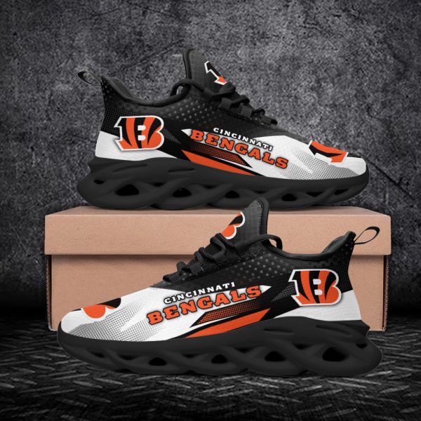 Cincinnati Bengals NFL Max Soul Shoes Sneakers For Men And Women