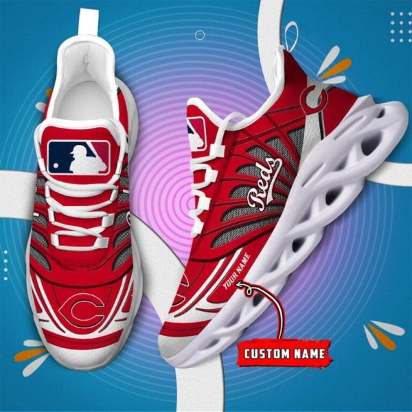 Cincinnati Reds Max Soul Shoes Sneakers For Men And Women
