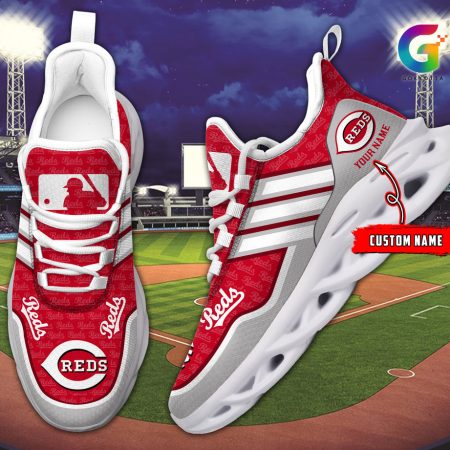 Cincinnati Reds MLB Max Soul Shoes Sneakers For Men And Women