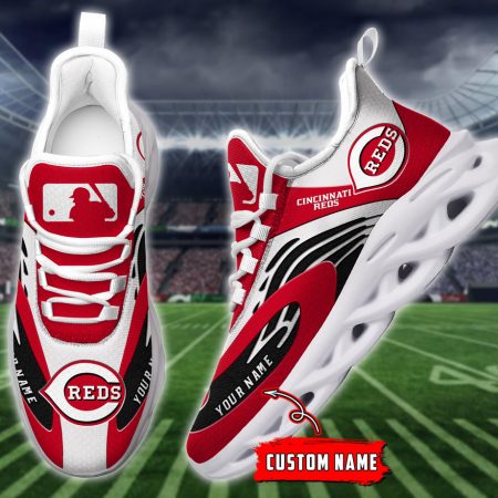 Cincinnati Reds MLB Max Soul Shoes Sneakers For Men And Women