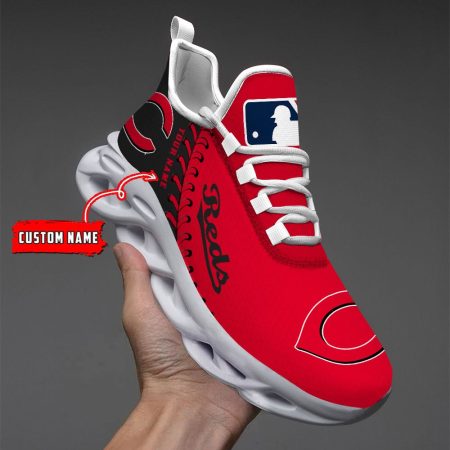 Cincinnati Reds MLB Max Soul Shoes Sneakers For Men And Women