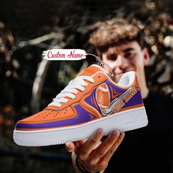 Clemson Tigers NCAA Air Low-Top Sneakers Shoes For Men And Women