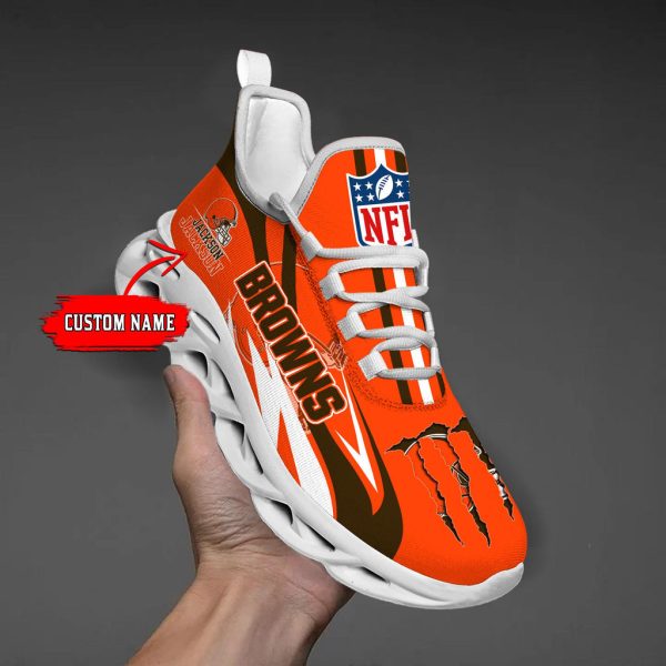 Cleveland Browns Max Soul Shoes Sneakers For Men And Women