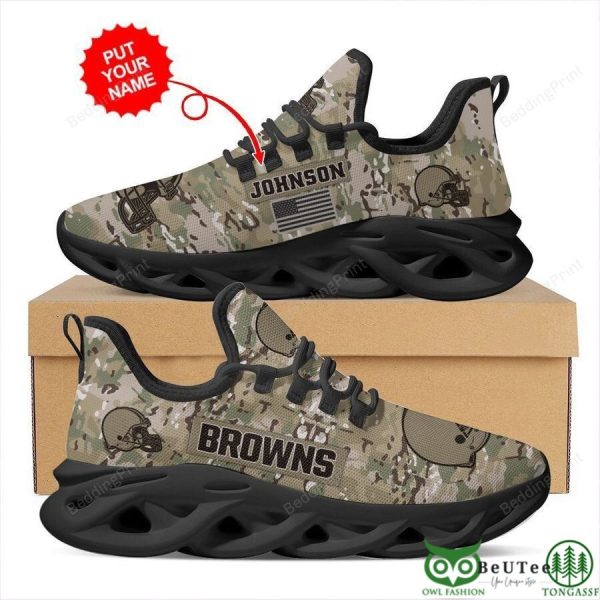 Cleveland Browns Max Soul Shoes Sneakers For Men And Women
