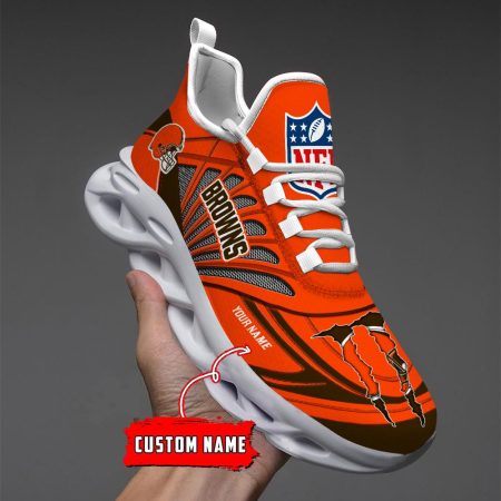 Cleveland Browns Max Soul Shoes Sneakers For Men And Women