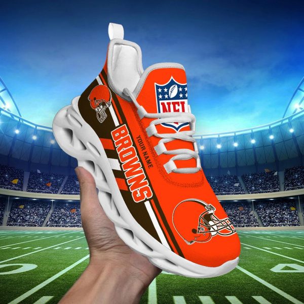 Cleveland Browns Max Soul Shoes Sneakers For Men And Women