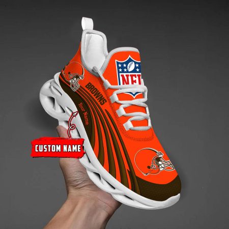 Cleveland Browns Max Soul Shoes Sneakers For Men And Women