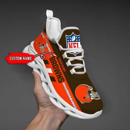 Cleveland Browns Max Soul Shoes Sneakers For Men And Women