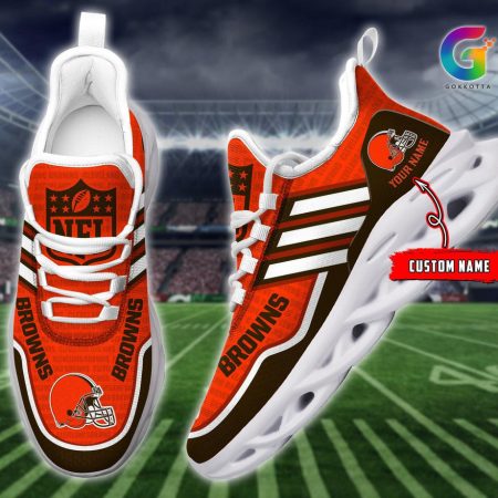 Cleveland Browns Max Soul Shoes Sneakers For Men And Women