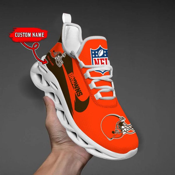 Cleveland Browns Max Soul Shoes Sneakers For Men And Women