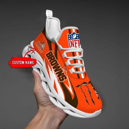 Cleveland Browns Max Soul Shoes Sneakers For Men And Women
