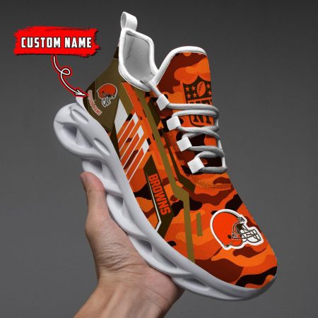 Cleveland Browns Max Soul Shoes Sneakers For Men And Women