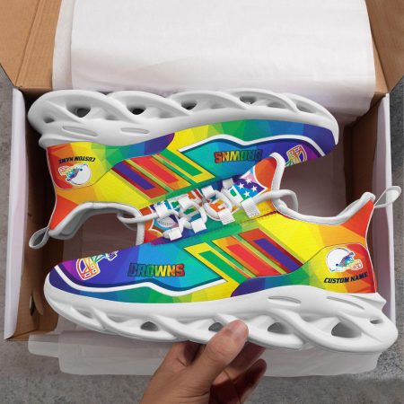 Cleveland Browns Max Soul Shoes Sneakers For Men And Women