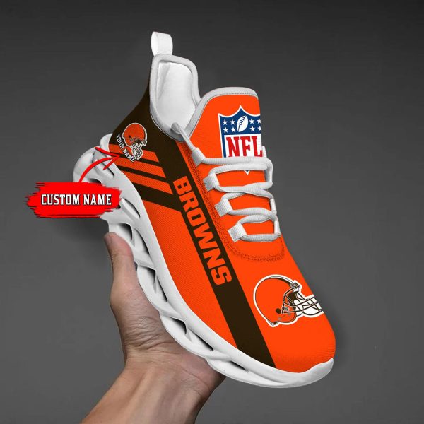 Cleveland Browns Max Soul Shoes Sneakers For Men And Women
