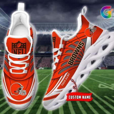 Cleveland Browns Max Soul Shoes Sneakers For Men And Women