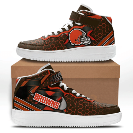 Cleveland Browns NFL Air Low-Top Sneakers Shoes For Men And Women