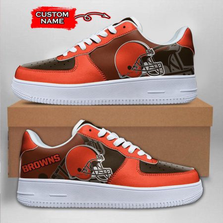 Cleveland Browns NFL Air Low-Top Sneakers Shoes For Men And Women