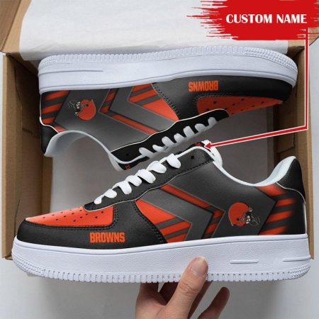 Cleveland Browns NFL Air Low-Top Sneakers Shoes For Men And Women