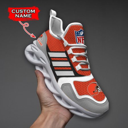 Cleveland Browns NFL Max Soul Shoes Sneakers For Men And Women