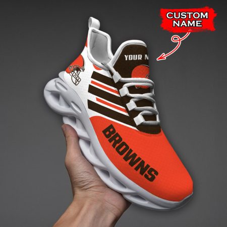 Cleveland Browns NFL Max Soul Shoes Sneakers For Men And Women