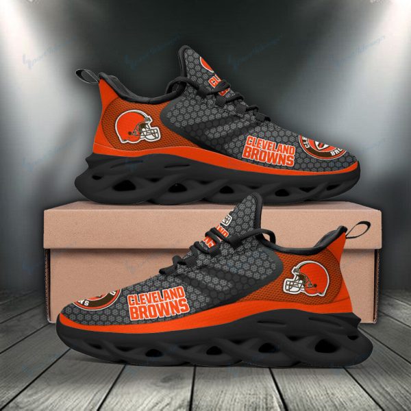 Cleveland Browns NFL Max Soul Shoes Sneakers For Men And Women