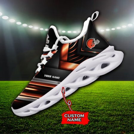 Cleveland Browns NFL Max Soul Shoes Sneakers For Men And Women
