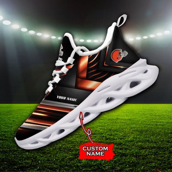 Cleveland Browns NFL Max Soul Shoes Sneakers For Men And Women