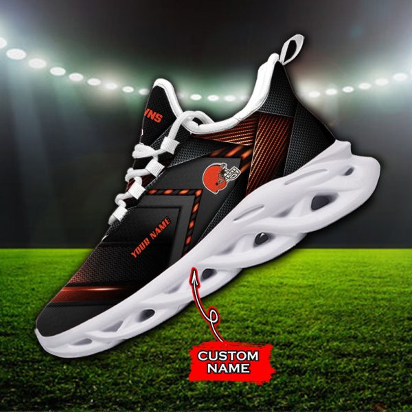 Cleveland Browns NFL Max Soul Shoes Sneakers For Men And Women