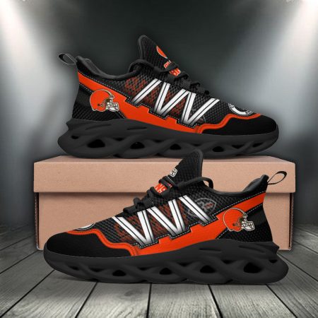 Cleveland Browns NFL Max Soul Shoes Sneakers For Men And Women