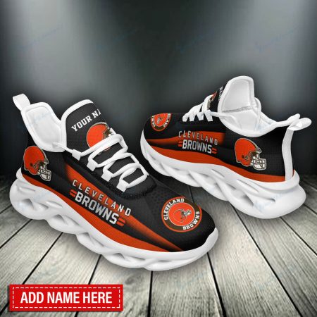 Cleveland Browns NFL Max Soul Shoes Sneakers For Men And Women