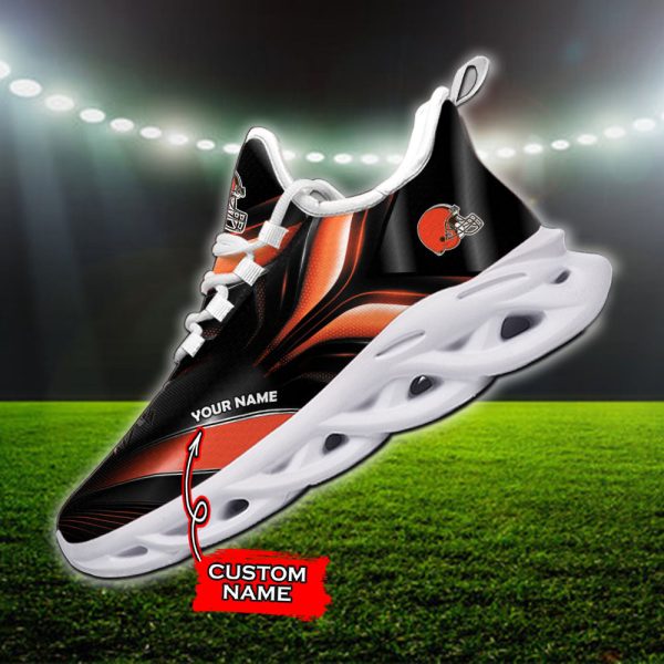 Cleveland Browns NFL Max Soul Shoes Sneakers For Men And Women