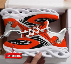 Cleveland Browns NFL Max Soul Shoes Sneakers For Men And Women