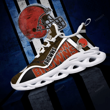 Cleveland Browns NFL Max Soul Shoes Sneakers For Men And Women