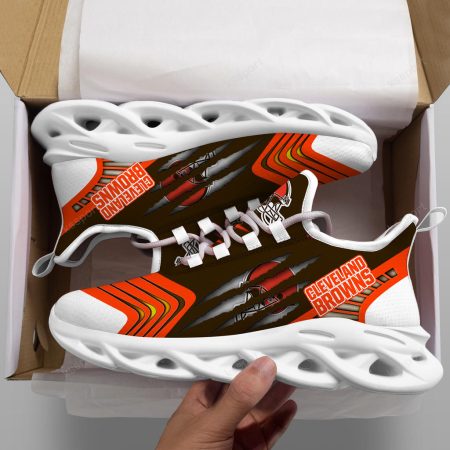 Cleveland Browns NFL Max Soul Shoes Sneakers For Men And Women