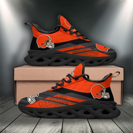 Cleveland Browns NFL Max Soul Shoes Sneakers For Men And Women