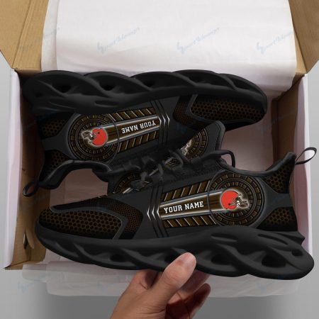 Cleveland Browns NFL Max Soul Shoes Sneakers For Men And Women