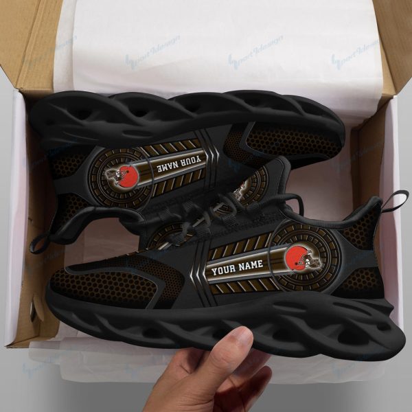 Cleveland Browns NFL Max Soul Shoes Sneakers For Men And Women