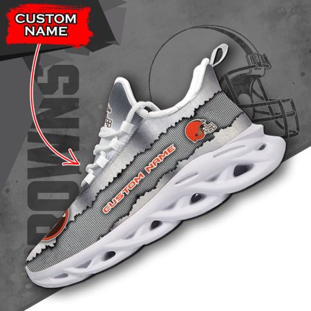 Cleveland Browns NFL Max Soul Shoes Sneakers For Men And Women