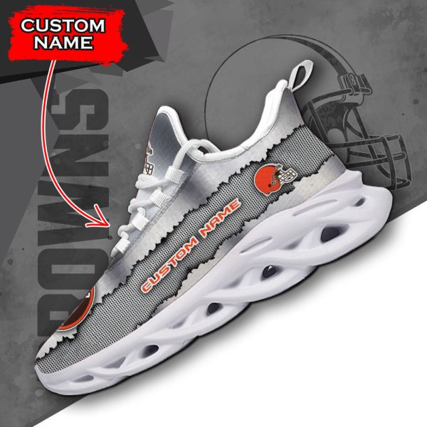 Cleveland Browns NFL Max Soul Shoes Sneakers For Men And Women