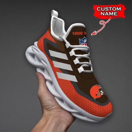 Cleveland Browns NFL Max Soul Shoes Sneakers For Men And Women