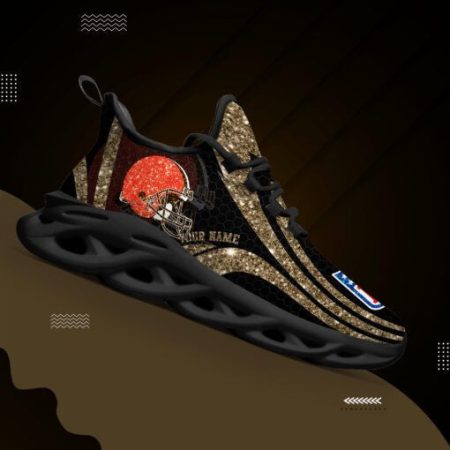 Cleveland Browns NFL Max Soul Shoes Sneakers For Men And Women